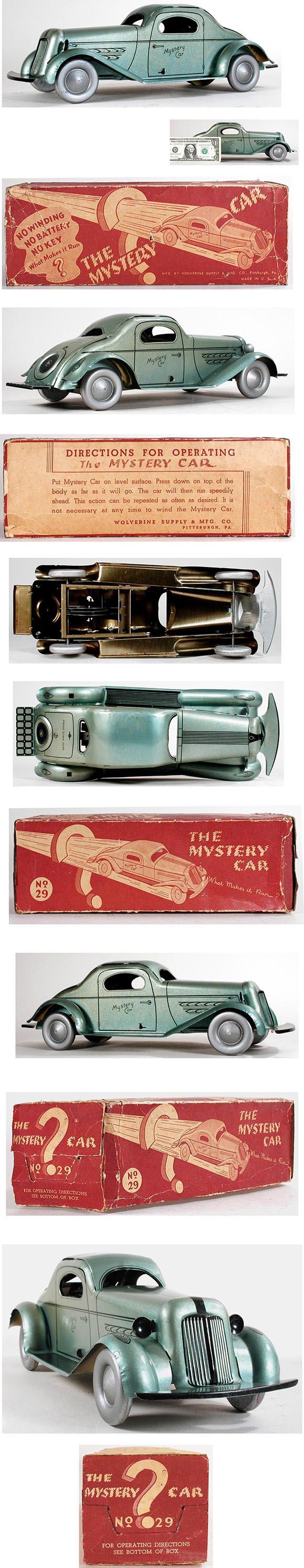1936 Wolverine, The Mystery Car in Original Box
